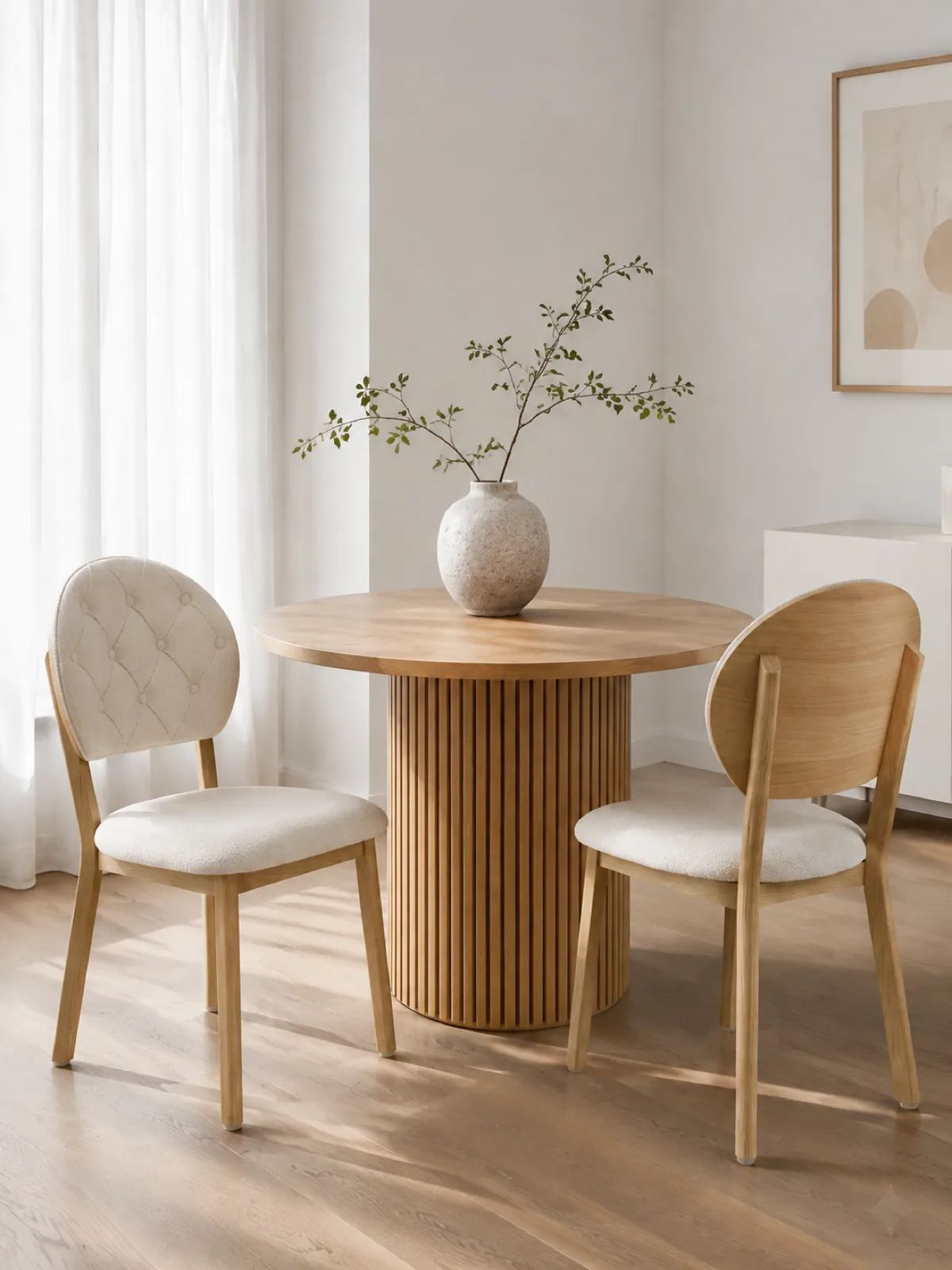 Wood Veneer Backrest Panel — Oak veneer